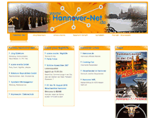 Tablet Screenshot of hannover-net.de
